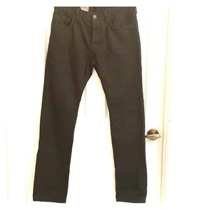All Saints Iggy Black Narrow Fit Jeans-NEW